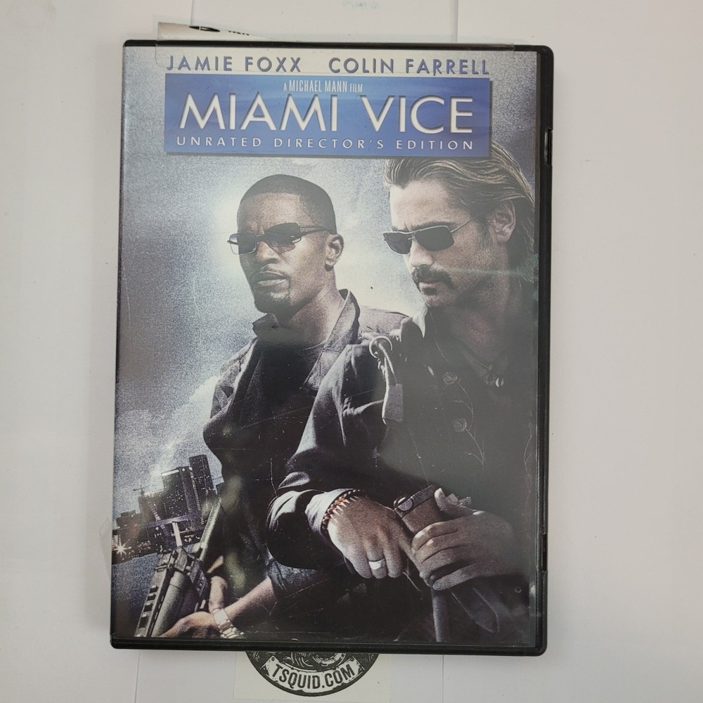 Universal DVD Miami Vice Unrated Director's Edition Crime Action Thriller Movie